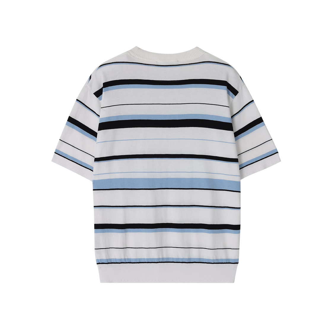 송지오 지제로 팬서 멀티 스프라이프 하프 니트 화이트(SONGZIO ZZERO Panther Multi-Spripe Half Knit White) - 2