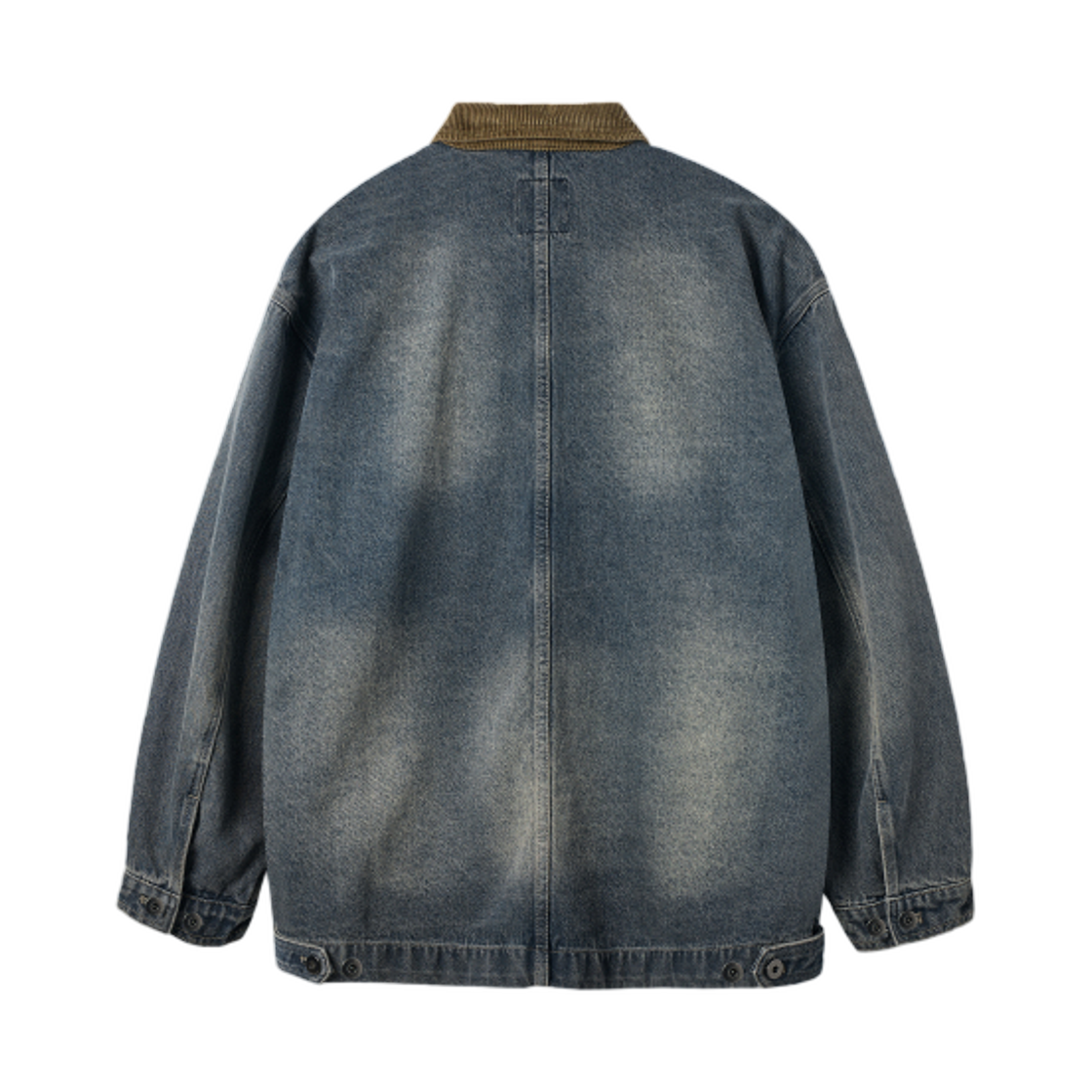 디미트리블랙 프렌치 워크 자켓 데님 더스트 인디고(Dimitri Black French Work Jacket Denim Dust Indigo) - 2
