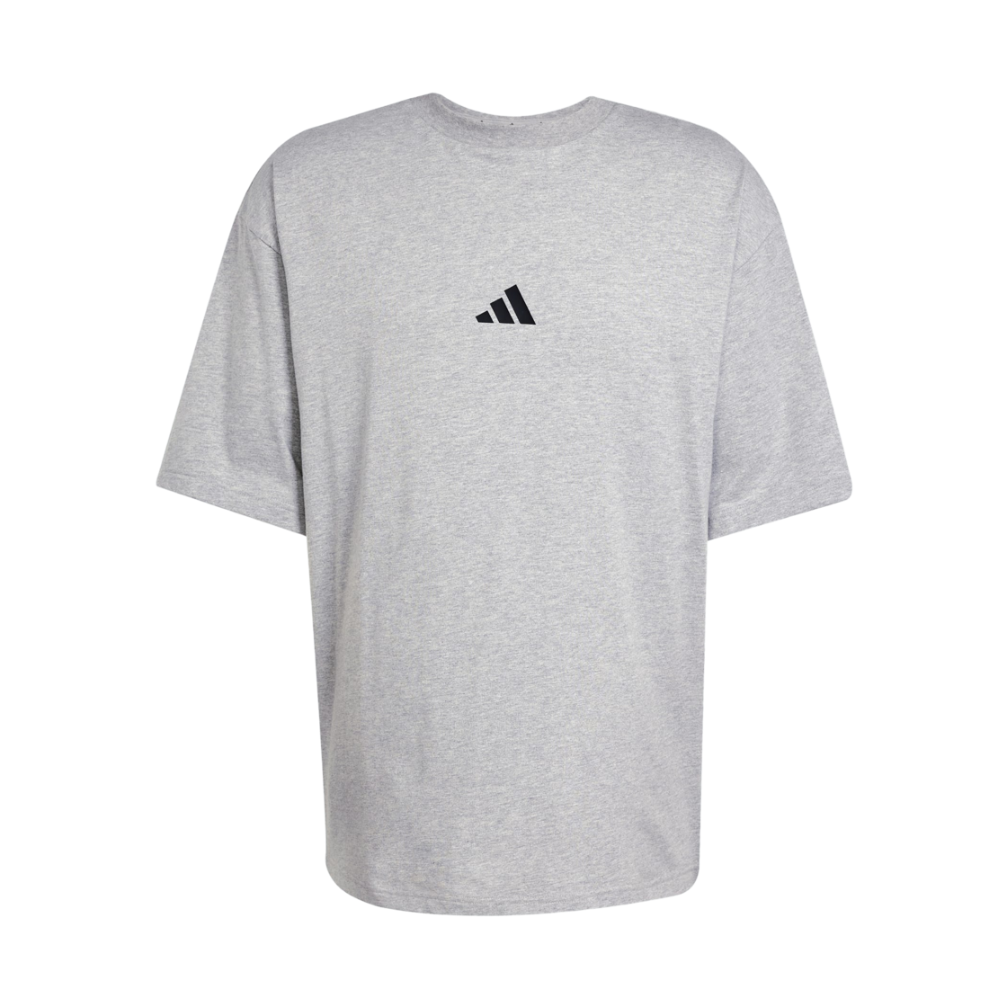 JC5340 Adidas Future Icons Small Logo T-Shirt Medium Grey Heather - KR Sizing