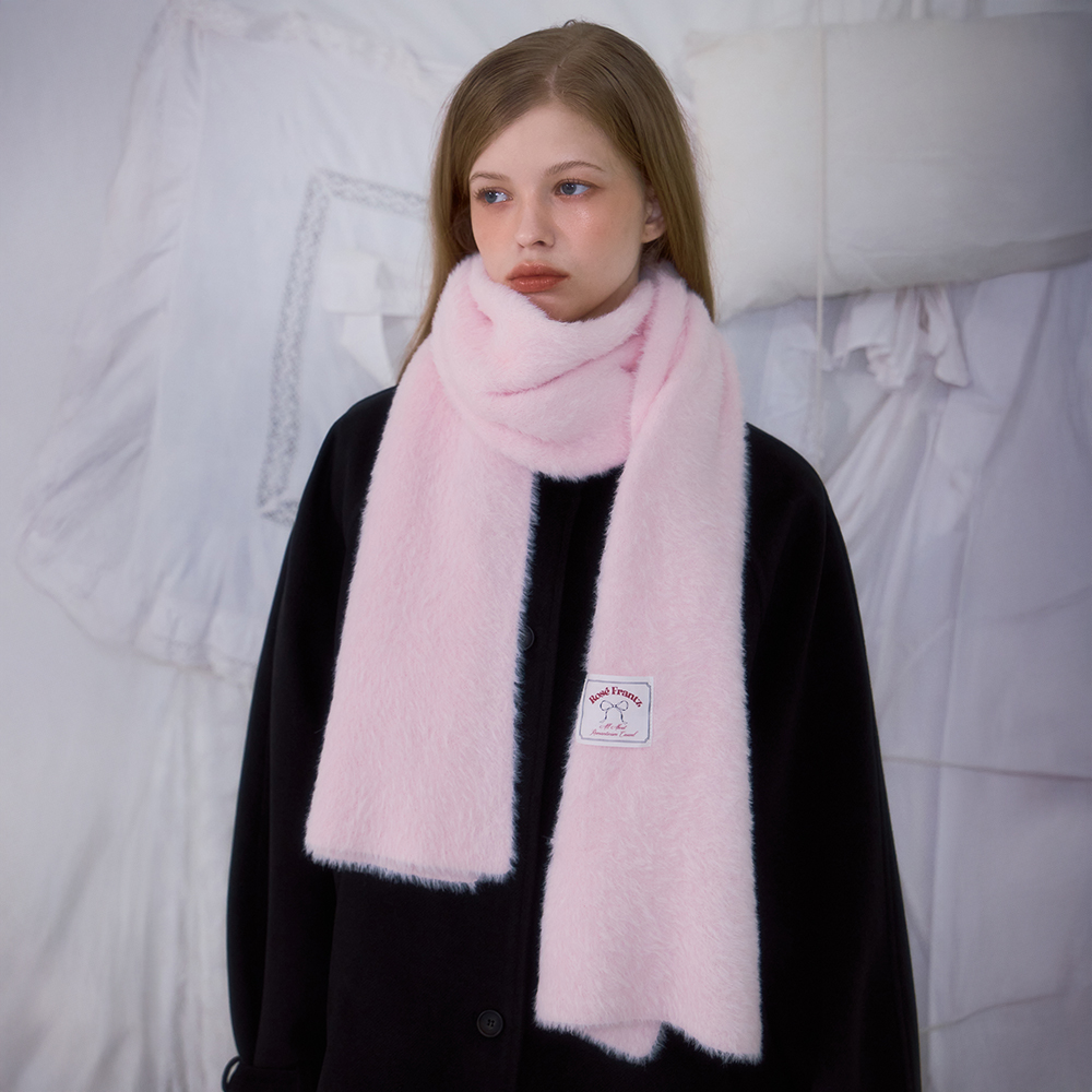 로제프란츠 코지 퍼 머플러 핑크(Rosefrantz Cozy Fur Muffler [Pink]) - 2