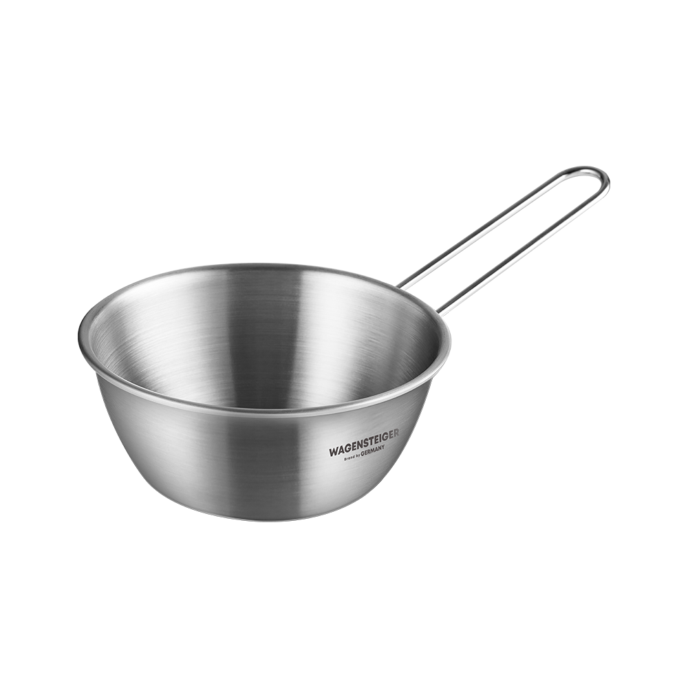 바겐슈타이거 스텐 304 고리형 핸들 눈금 계량컵 350ml(WAGENSTEIGER Stainless Steel 304 Measuring Cup with Handle & Scale 350ml) - 6
