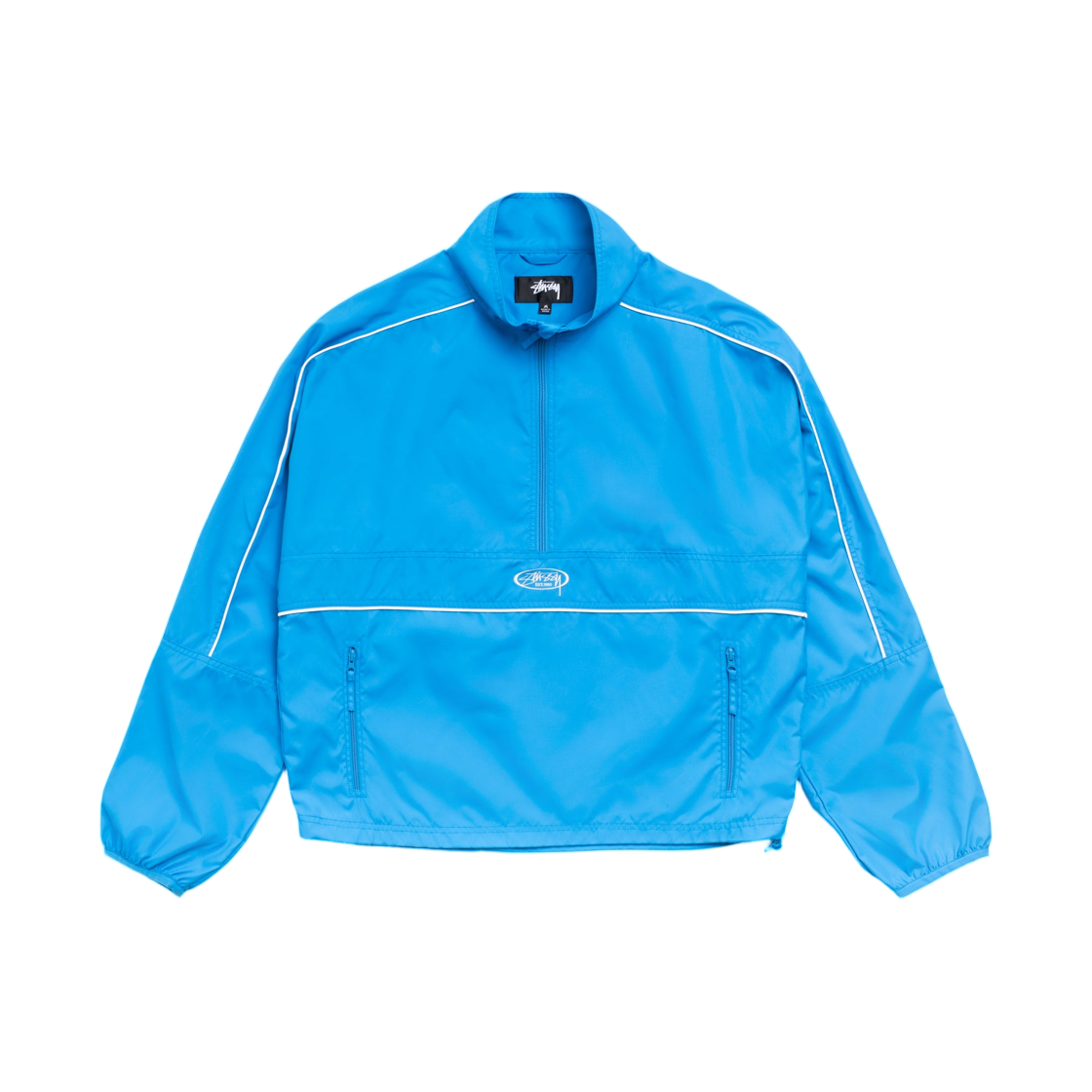 115905 Stussy Lightweight Pullover Jacket Blue