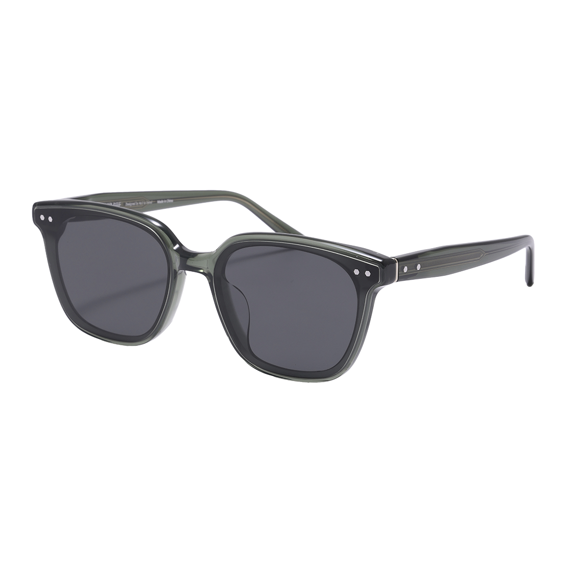 알로아이웨어 [SILVERBITE] SBS1603 1313G 플랫바 스퀘어 카키 선글라스(ALO EYEWEAR [SILVERBITE] SBS1603 1313G Flat Bar Square Khaki Sunglasses) - 2