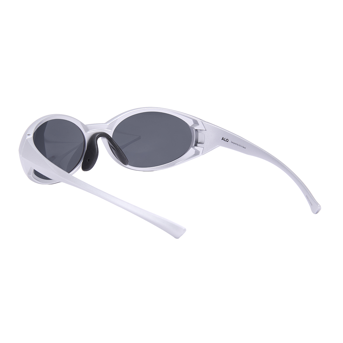 알로아이웨어 [Essential] AL3504 1111 에센셜 플리커 선글라스 실버(ALO EYEWEAR [Essential] AL3504 1111 Essential Flicker Sunglasses Silver) - 3