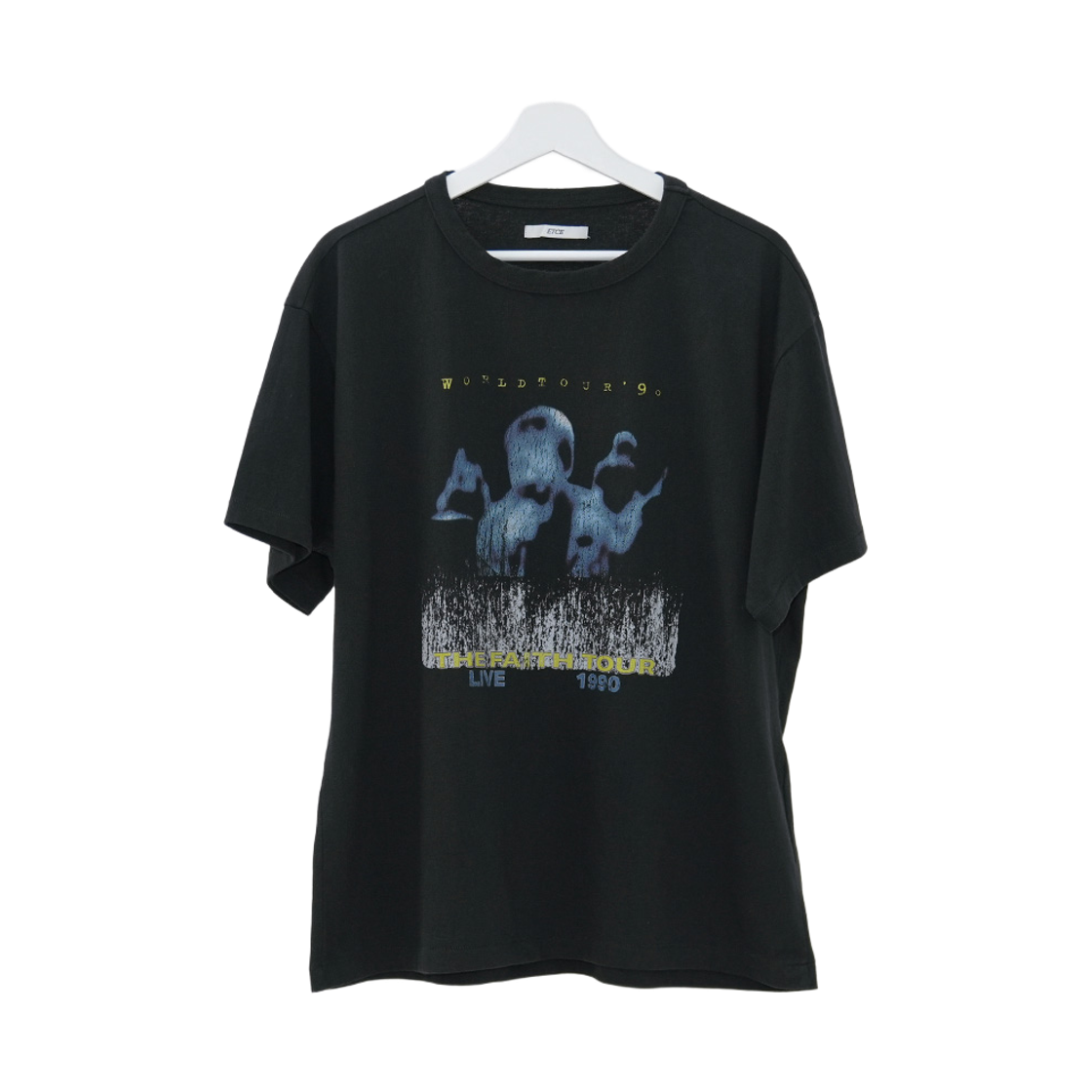 이티씨이 리벌스 밴드 티셔츠 블랙(ETCE Rebirth Band T-shirt Black)