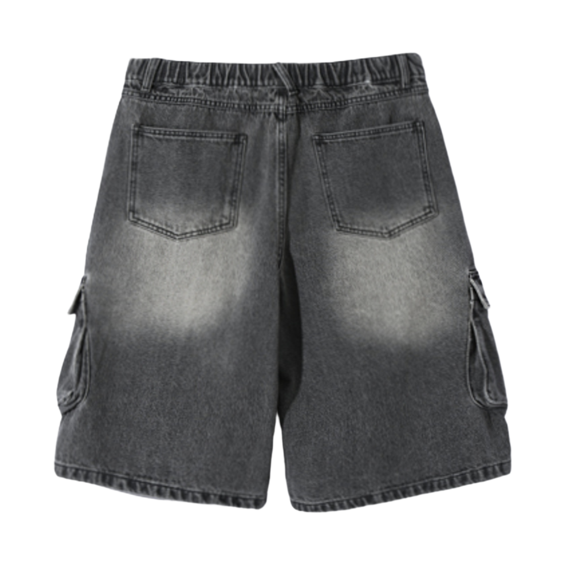 디미트리블랙 바이오 워싱 카펜터 버뮤다 카고 팬츠 그레이(Dimitri Black Bio Washing Carpenter Bermuda Cargo Pants Grey) - 2