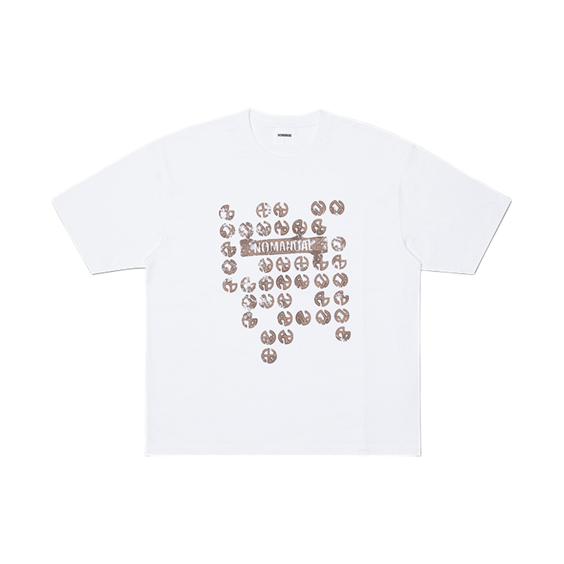 NMSS62TS34WHT NOMANUAL Symbol Evolution Graphic T-shirt White
