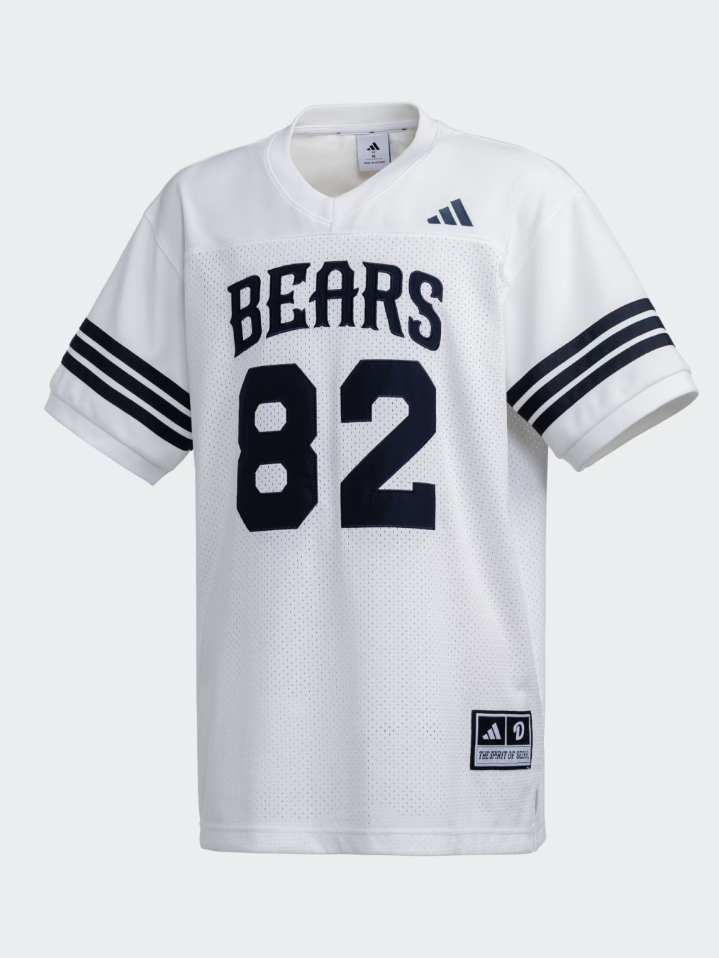 Doosan Bears x Adidas Polo Team Navy Off White, Doosan Bears x Adidas Jersey Team Navy Off White (Non Marking Ver.) 착용 스타일 - 6