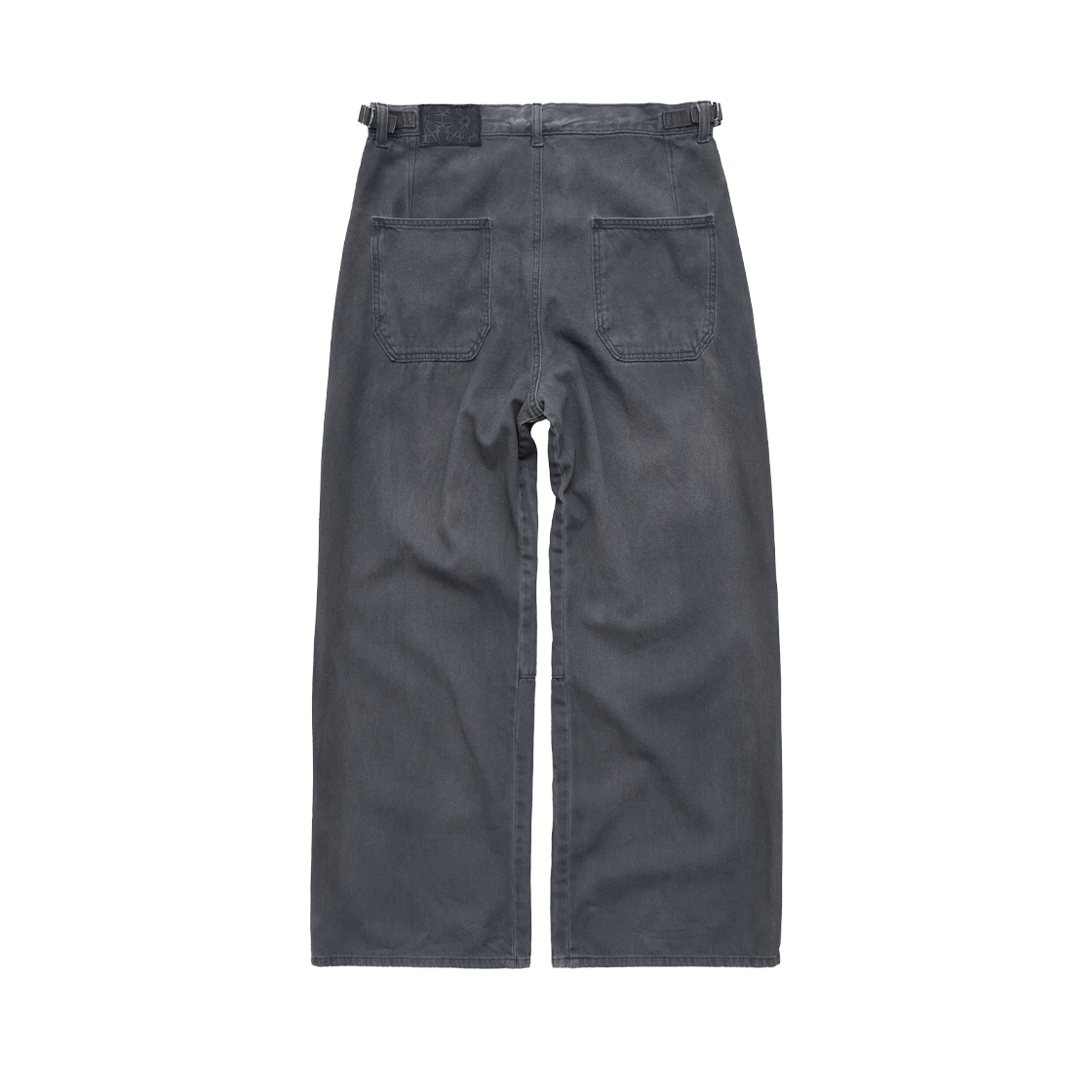 폴리테루 코티드 고시마 데님 팬츠 1% 블루 차콜(Polyteru Coated Gosima Denim Pants 1% Blue Charcoal) - 2