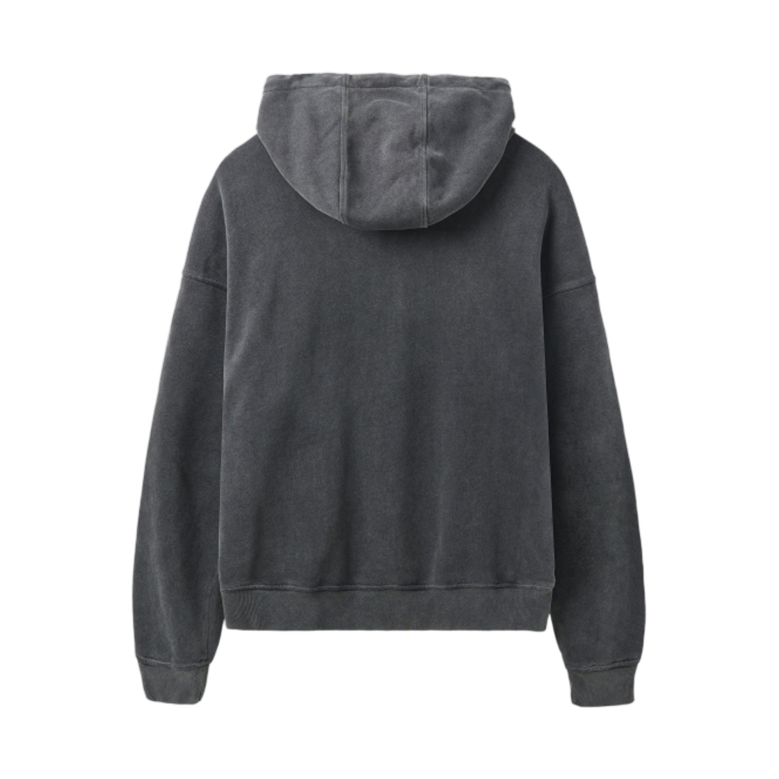 디미트리블랙 VLAD 컷오프 아플리케 후드 티셔츠 카모 피그먼트 차콜(Dimitri Black VLAD Cut-Off Applique Hooded T-Shirt Camo Pigment Charcoal) - 2