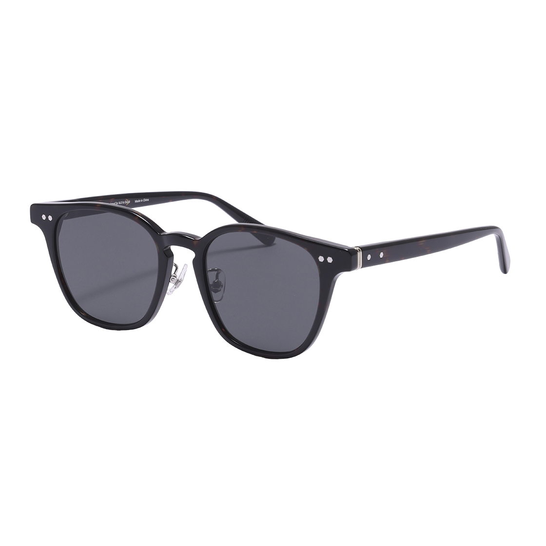 알로아이웨어 [SILVERBITE] SBS1601 1818G 아세테이트 스퀘어 톨토이즈 선글라스(ALO EYEWEAR [SILVERBITE] SBS1601 1818G Acetate Square Tortoise Sunglasses) - 2