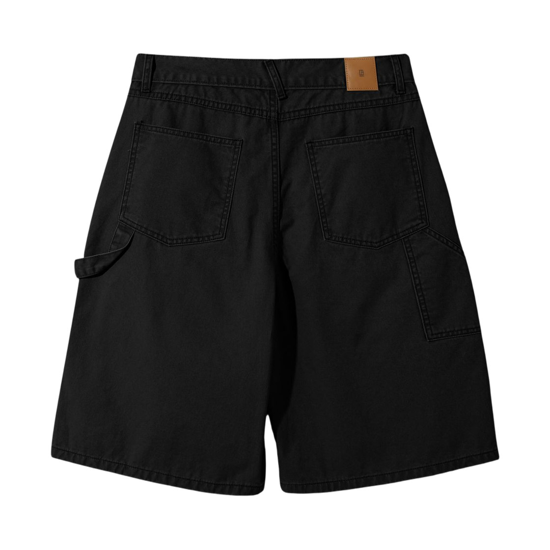 디미트리블랙 바이오 워싱 카펜터 버뮤다 코튼 팬츠 블랙(Dimitri Black Bio Washing Carpenter Bermuda Cotton Pants Black) - 2