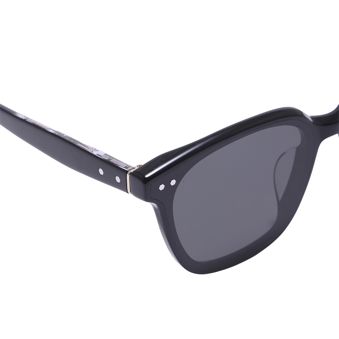 알로아이웨어 [SILVERBITE] SBS1603 0920G 플랫바 스퀘어 블랙 선글라스(ALO EYEWEAR [SILVERBITE] SBS1603 0920G Flat Bar Square Black Sunglasses) - 4