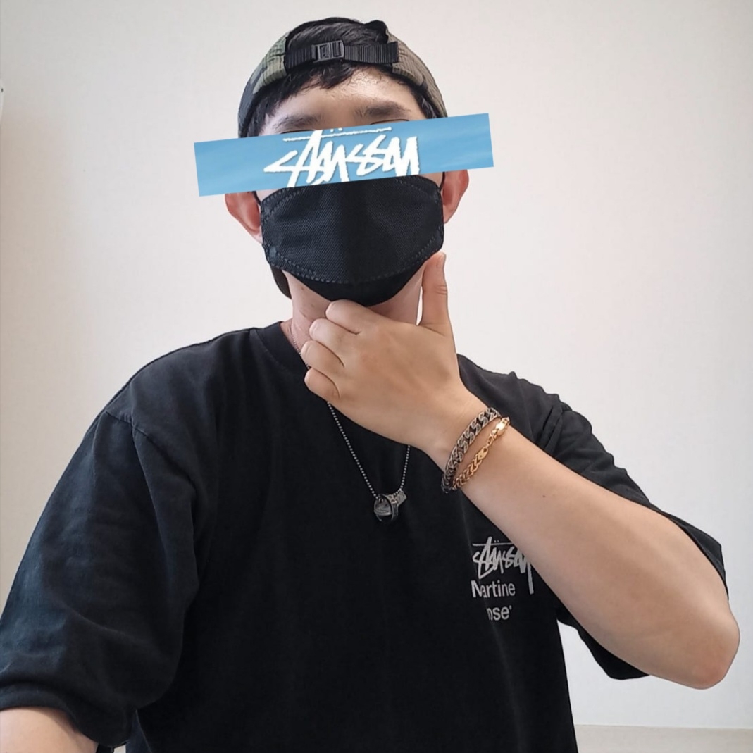 Supreme Seersucker S Logo 6-Panel Woodland Camo - 24SS, Stussy x Martine Rose Collage Pigment Dyed T-Shirt Black 착용 스타일 - 2