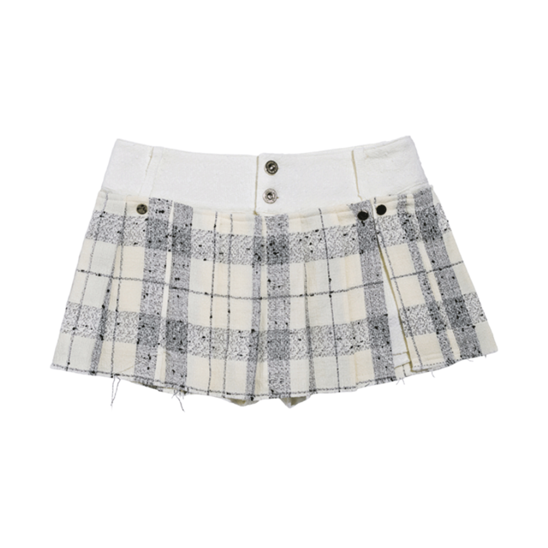 준수이 오리진 엔티티 04 트위드 투웨이 스코트 아이보리(JUNSUI ORIGIN ENT04 Tweed 2-Way Skort Ivory)