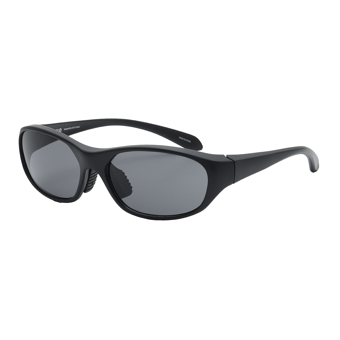 알로아이웨어 [Essential] AL3601 0909 액티브 스포츠 선글라스 블랙(ALO EYEWEAR [Essential] AL3601 0909 Active Sports Sunglasses Black) - 2