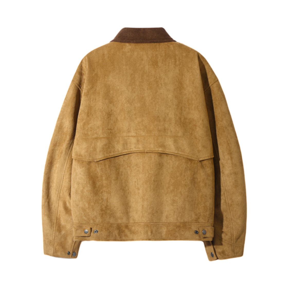 디미트리블랙 투웨이 웨스턴 비건 스웨이드 자켓 브라운(Dimitri Black 2Way Western Vegan Suede Jacket Brown) - 2