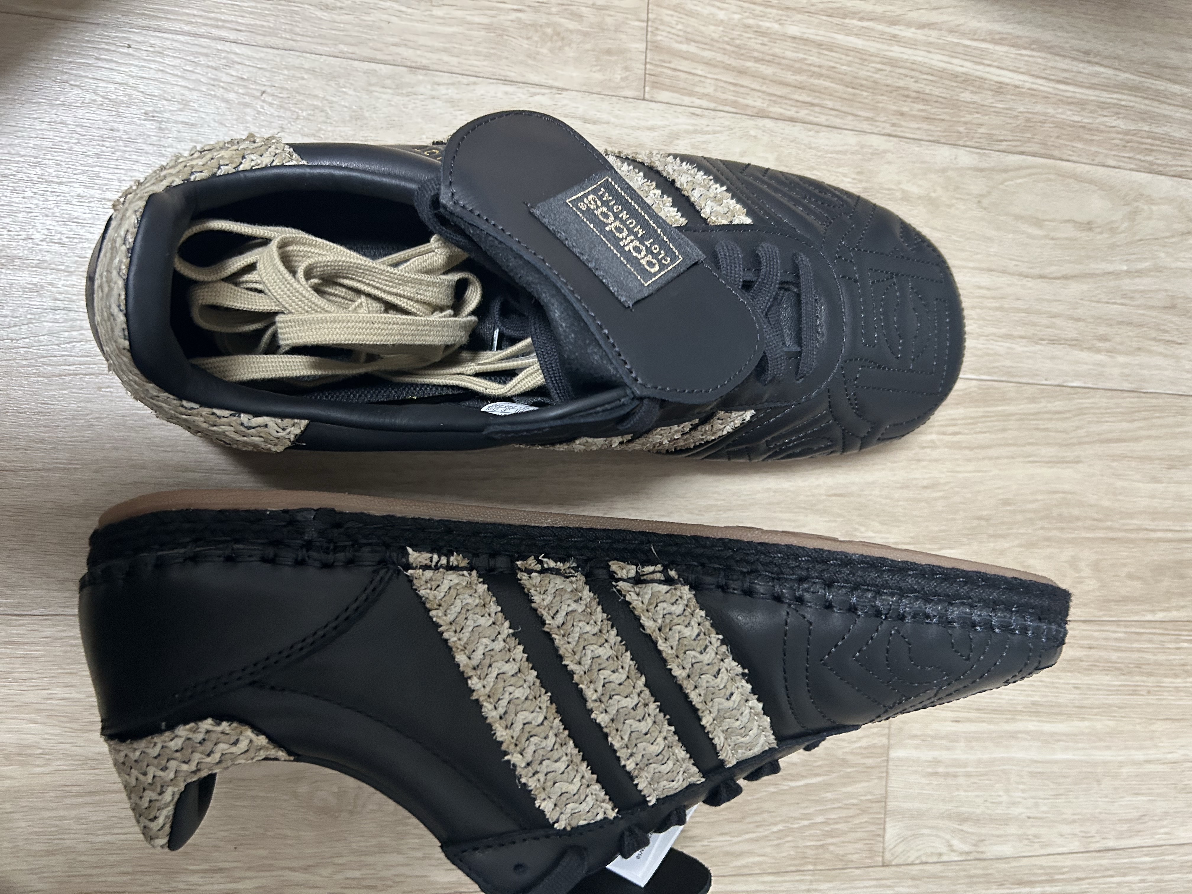 Adidas x Edison Chen Clot Mundial Core Black Hemp 착용 스타일
