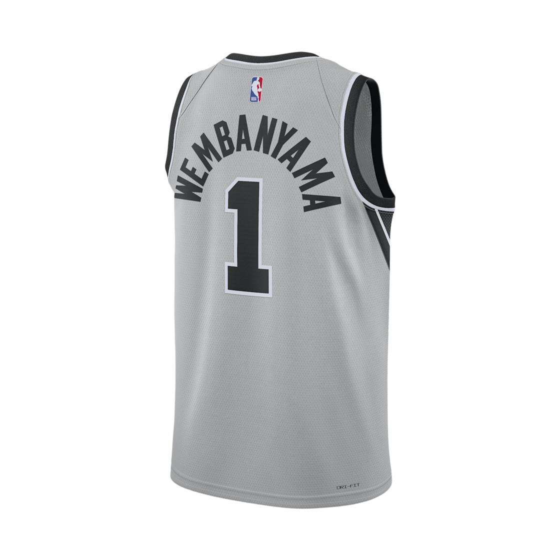 나이키 샌안토니오 스퍼스 2025/26 스테이트먼트 에디션 드라이핏 NBA 스윙맨 저지 플랫 실버 (HM4882-007) (마킹 버전)(Nike San Antonio Spurs 2025/26 Statement Edition Dri-Fit NBA Swingman Jersey Flat Silver (HM4882-007) (Marking Ver.)) - 2
