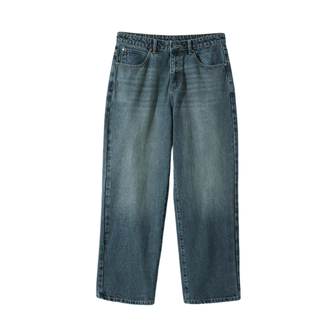 디미트리블랙 ASI 포 하우스 워시드 스트레이트 핏 데님 팬츠 인디고(Dimitri Black ASI Four Seasons Washed Straight Fit Denim Pants Indigo)