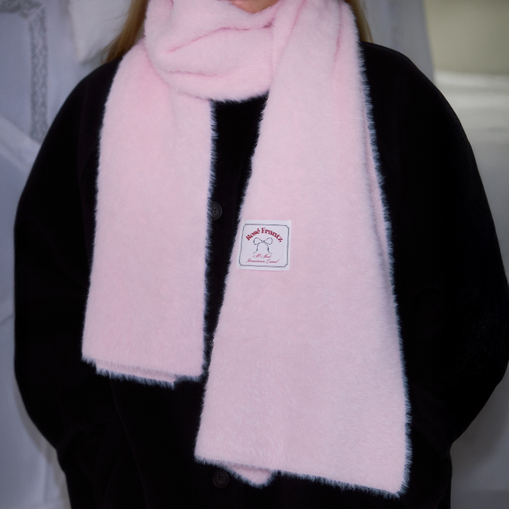 로제프란츠 코지 퍼 머플러 핑크(Rosefrantz Cozy Fur Muffler [Pink]) - 6