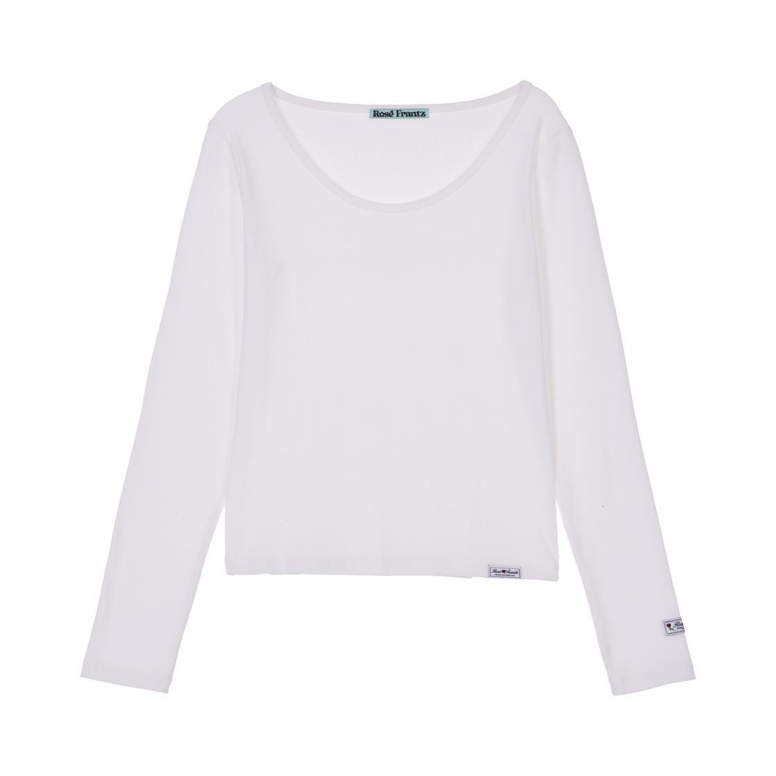 RS26SLS114IVR Rosefrantz Essential Rose Label Long Sleeve [Ivory]