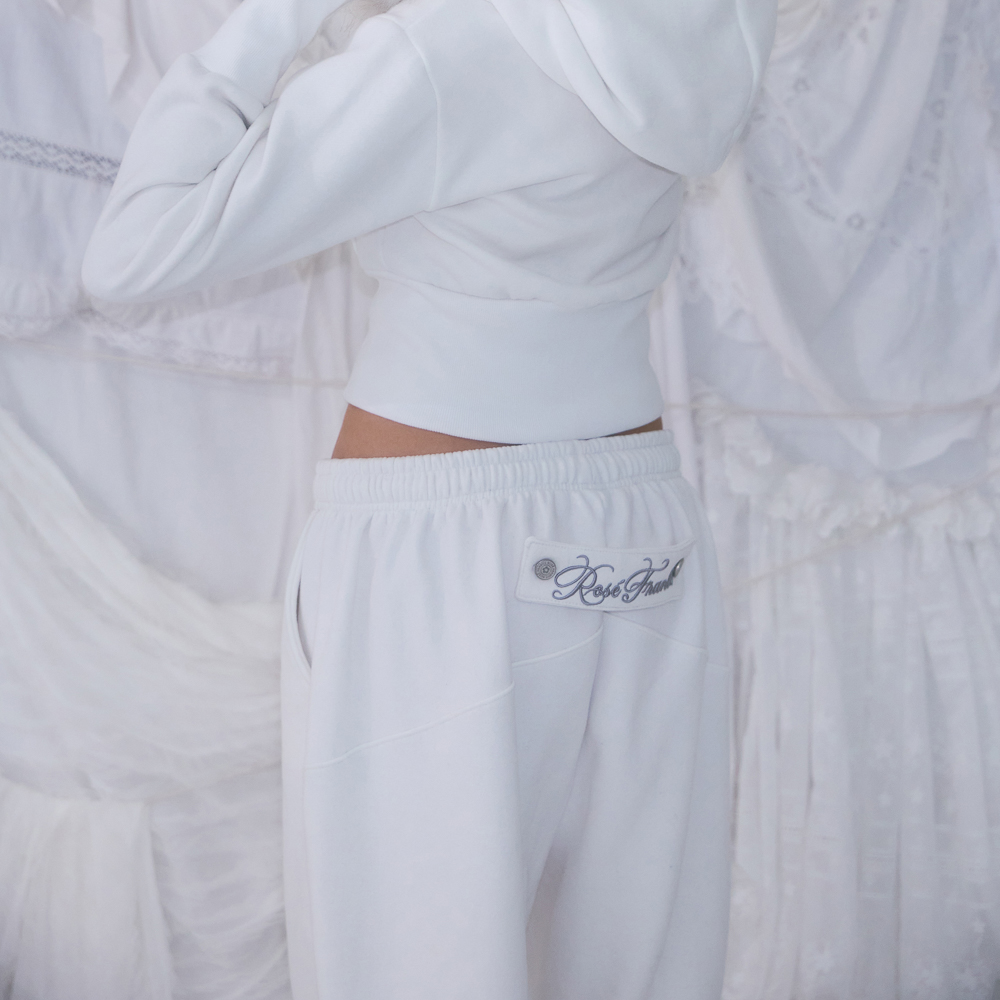 로제프란츠 백 포인트 투웨이 스웻팬츠 아이보리(Rosefrantz Back Point 2Way Sweatpants [Ivory]) - 4