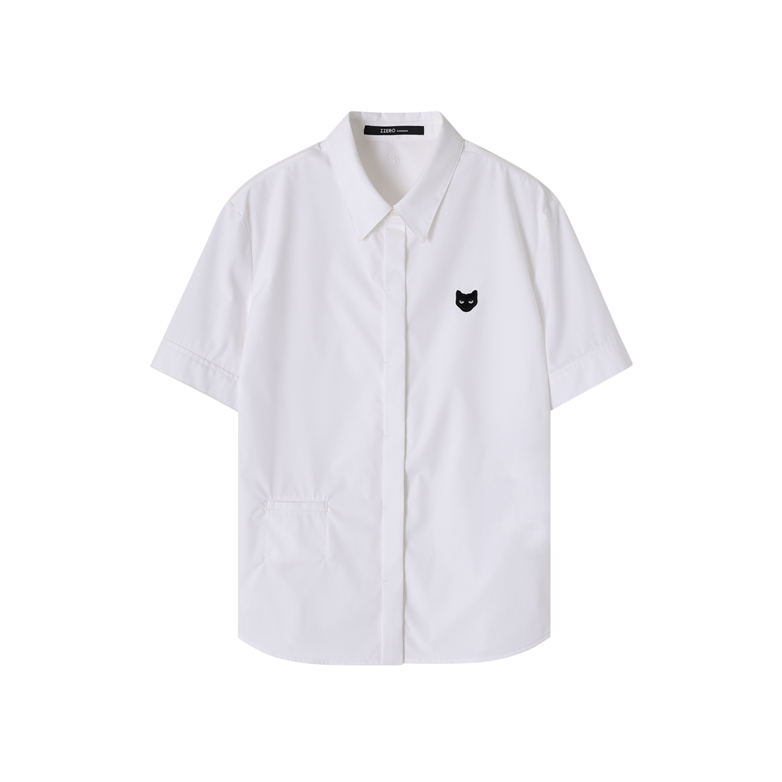 WI3SH851WH (W) SONGZIO ZZERO Panther Half Shirt White