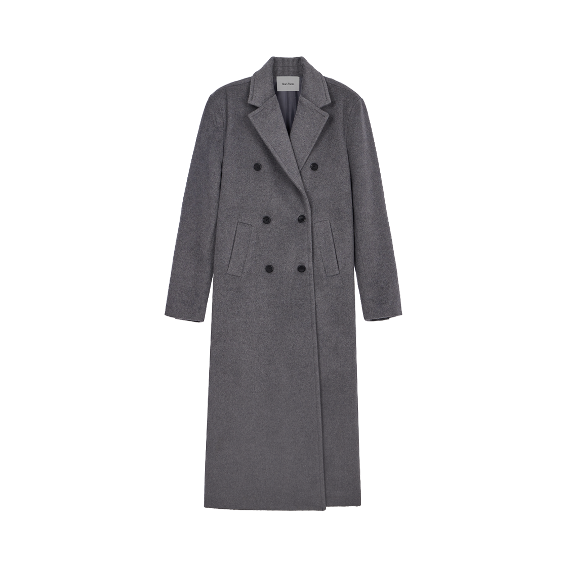 로제프란츠 더블 버튼 맥시 롱 코트 그레이(Rosefrantz Double Button Maxi Long Coat [Gray])
