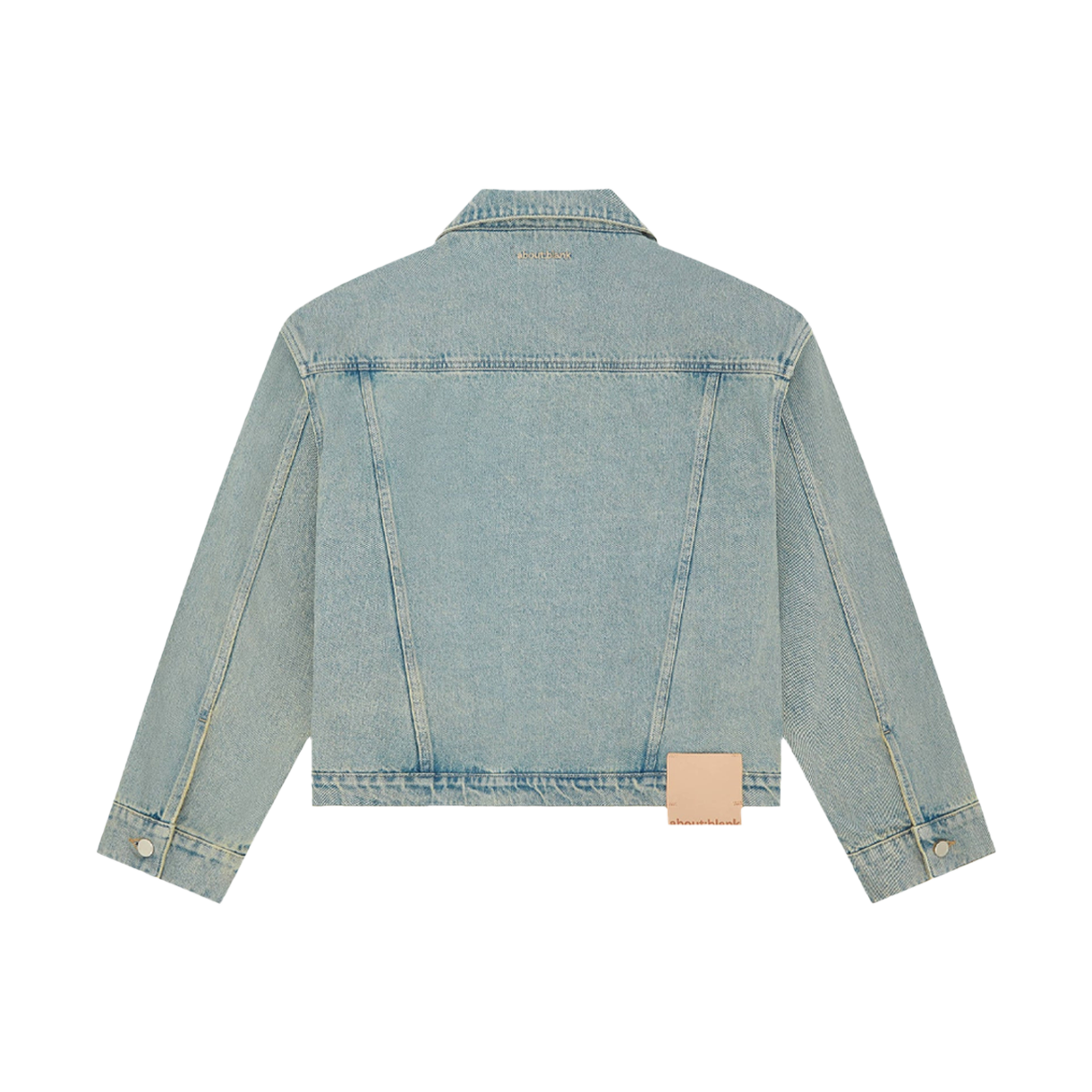 [KREAM 단독] 어바웃 블랭크 데님 자켓 머키 워시 - 26FW([KREAM 단독] About:Blank Denim Jacket Murky Wash - 26FW) - 2