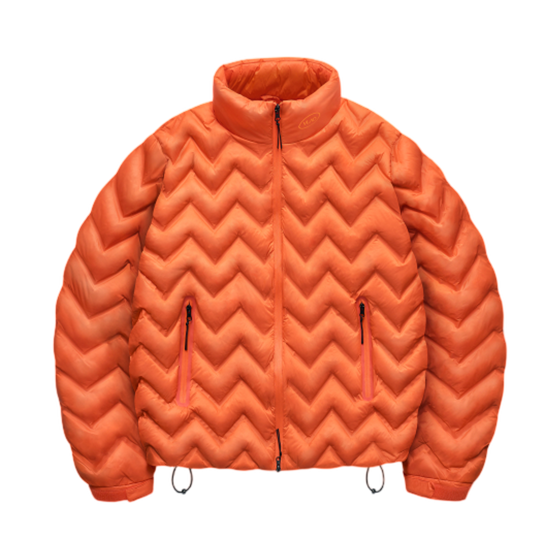 디미트리블랙 VLAD 라이트 쉘 라이트웨이트 다운 자켓 헤링본 웰딩 오렌지(Dimitri Black VLAD Light Shell Lightweight Down Jacket Herringbone Welding Orange)