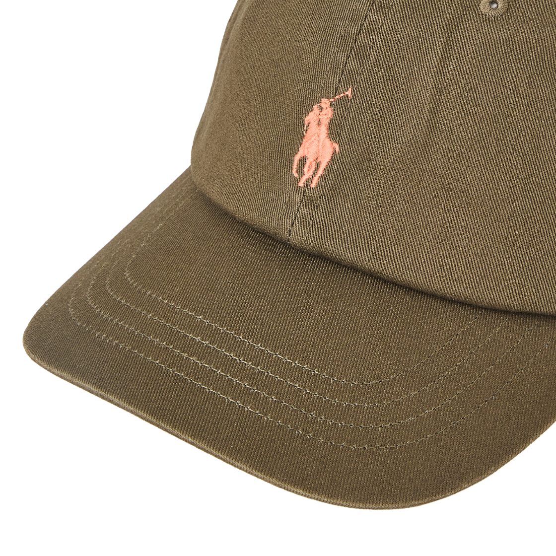 [10%적립] 폴로 랄프 로렌 코튼 치노 볼 캡 캐노피 올리브 - 26SS([10%적립] Polo Ralph Lauren Cotton Chino Ball Cap Canopy Olive - 26SS) - 5