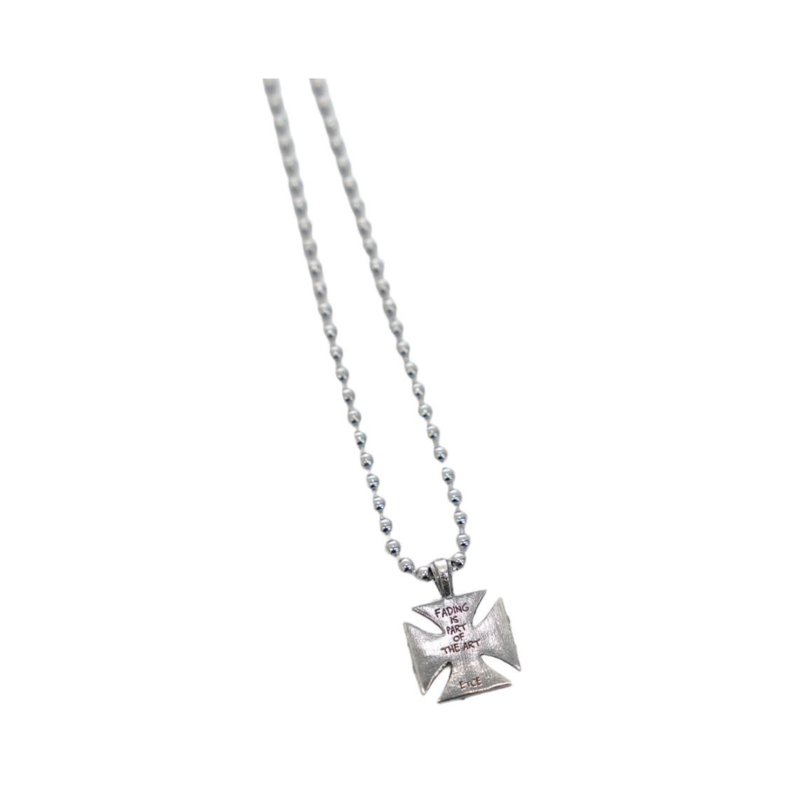 이티씨이 페이디드 크로스 팬던트 실버(ETCE Faded Cross Pendant Silver) - 3