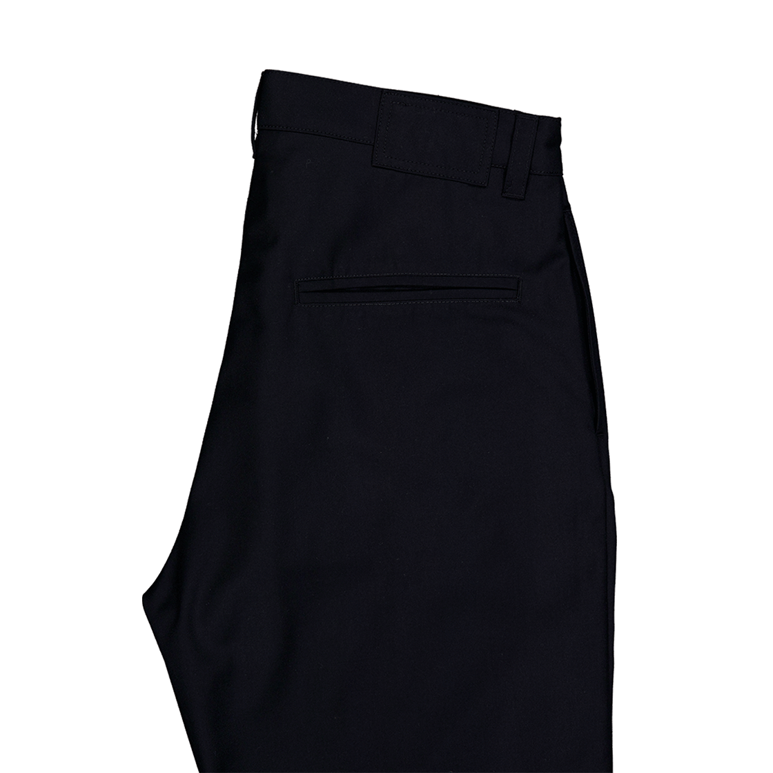 파버 레더 트리밍 트라우저 블랙(FABEUR Leather Trimming Trousers Black) - 3