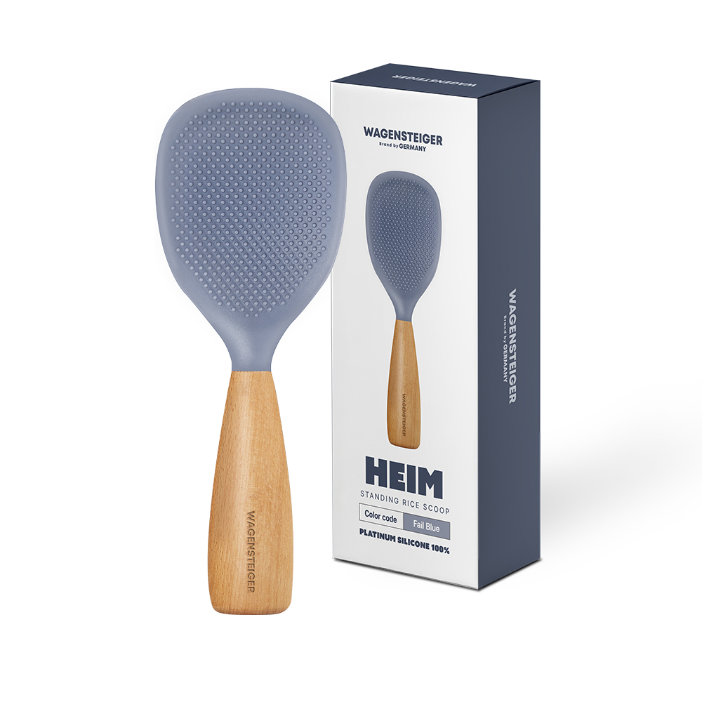 바겐슈타이거 플래티넘 실리콘 하임 스탠딩 주걱 페일블루(WAGENSTEIGER Platinum Silicone Heim Standing Rice Paddle Pale Blue) - 5