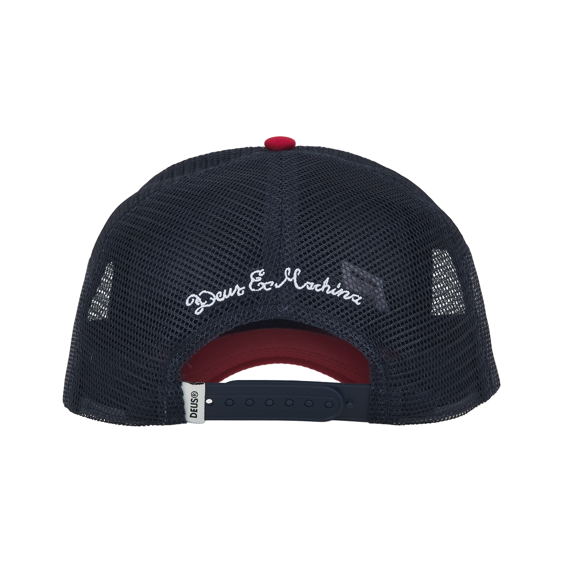 데우스 엑스 마키나 필 트러커 캡 레드 네이비(Deus Ex Machina Pill Trucker Cap Red Navy) - 3
