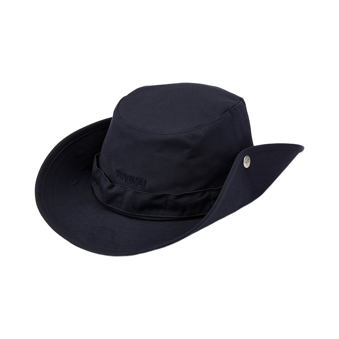 오픈 Yy 폴더블 와이드 브림 페도라 네이비(Open Yy Foldable Wide Brim Fedora Navy) - 2