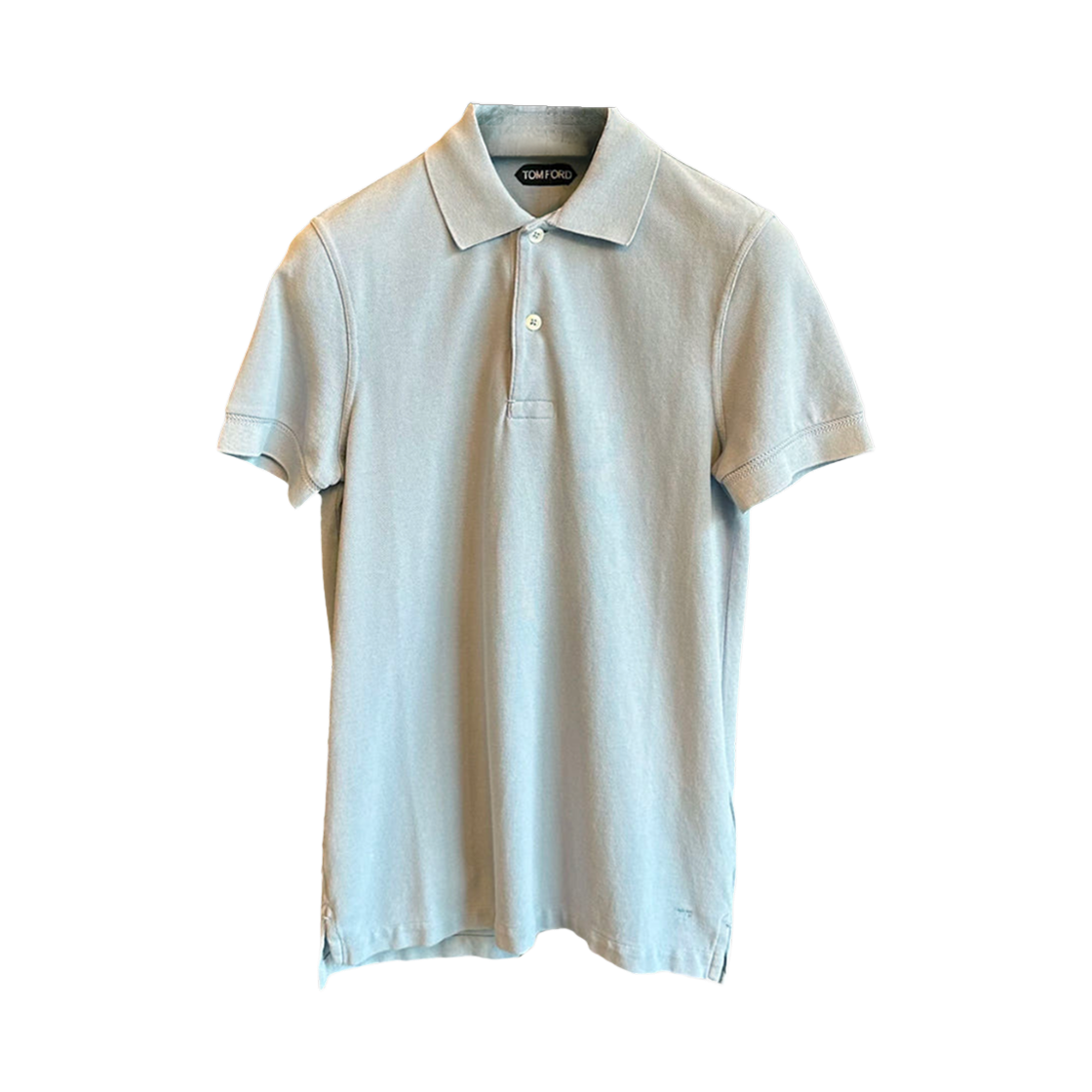 톰포드 클래식 코튼 폴로 셔츠 스카이(Tom Ford Classic Cotton Polo Shirt Sky)