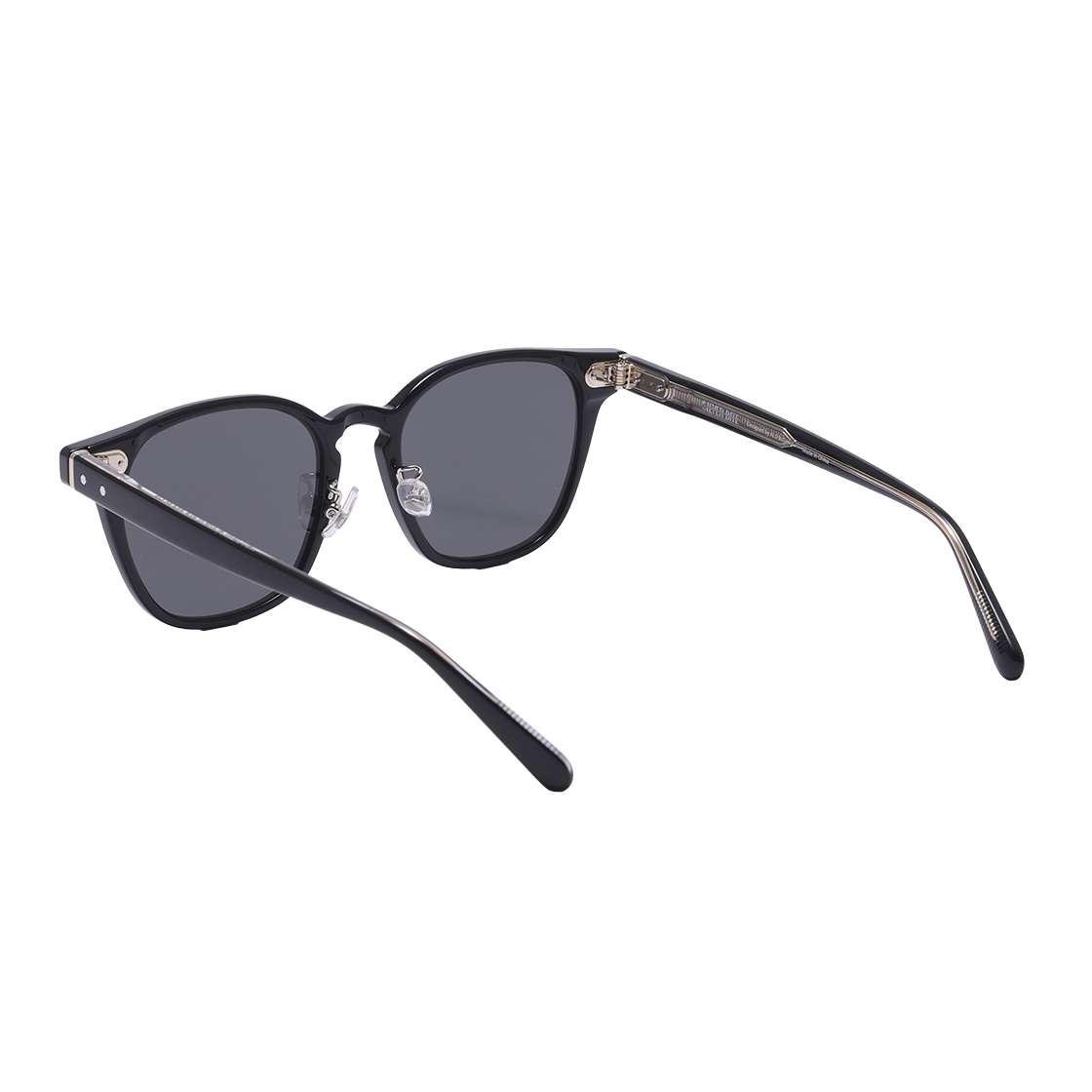 알로아이웨어 [SILVERBITE] SBS1601 0920G 아세테이트 스퀘어 블랙 선글라스(ALO EYEWEAR [SILVERBITE] SBS1601 0920G Acetate Square Black Sunglasses) - 3