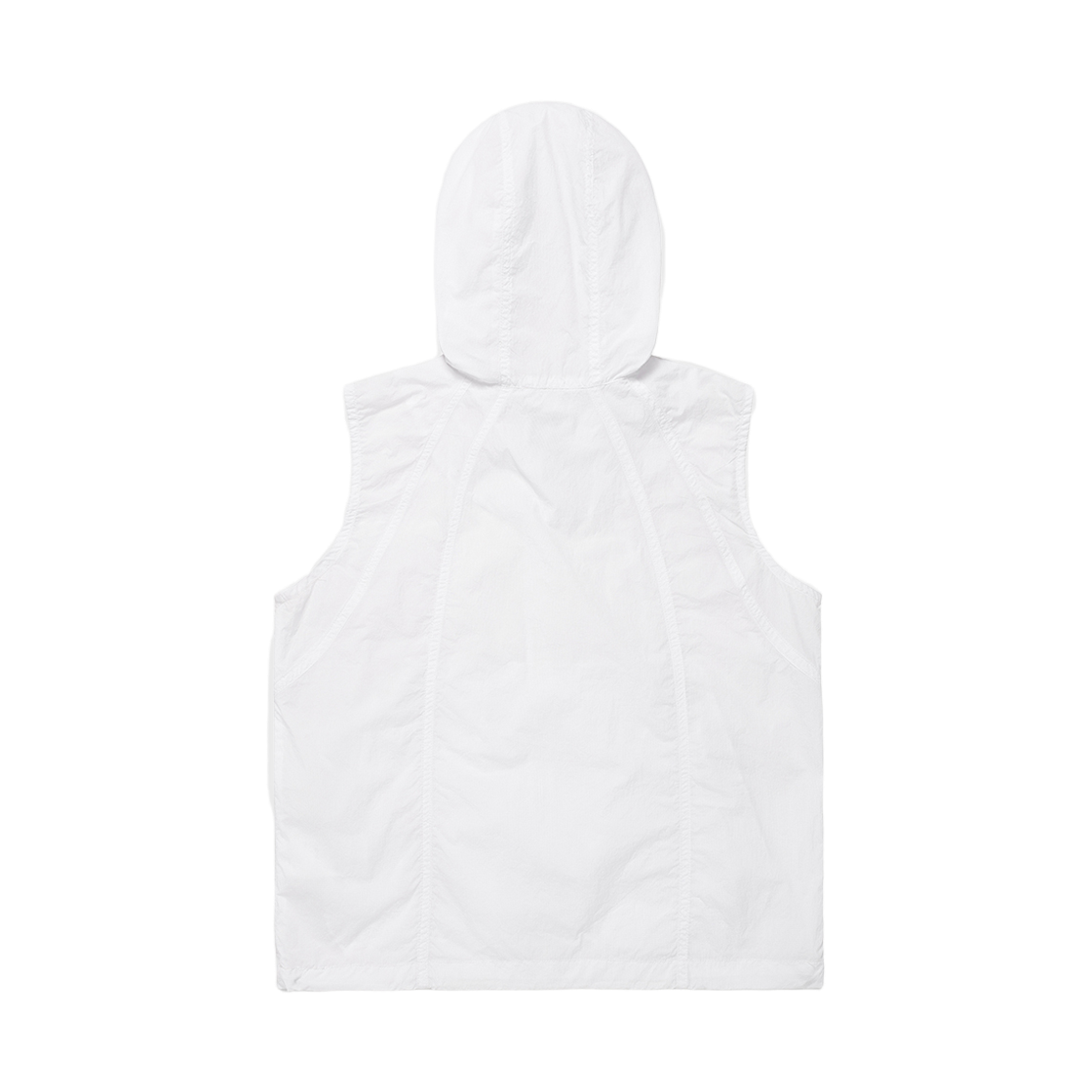 카비시 W 후디드 베스트 윈드브레이커 화이트(CAVISH W Hooded Vest Wind Breaker White) - 2