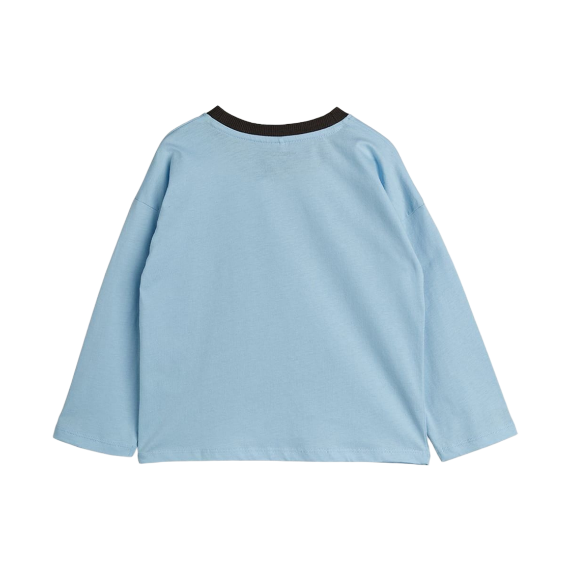 (키즈) 미니 로디니 도기스 숏 슬리브 티셔츠 블루((Kids) Mini Rodini Doggies Short Sleeve T-Shirt Blue) - 2