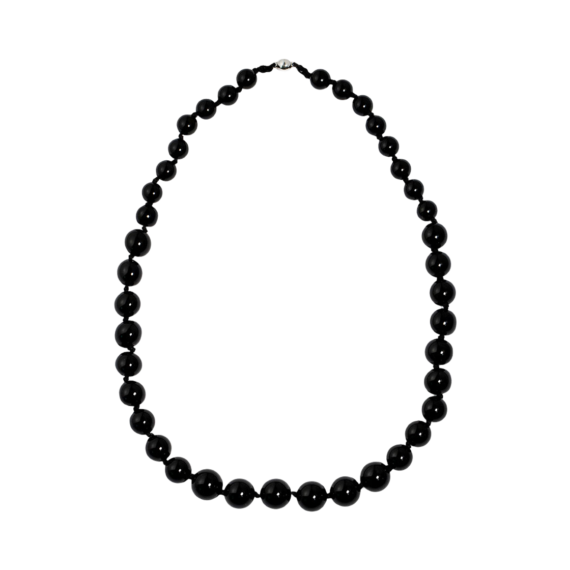 L261MNK010 lovememonster Big Wish Onyx Necklace BLACK