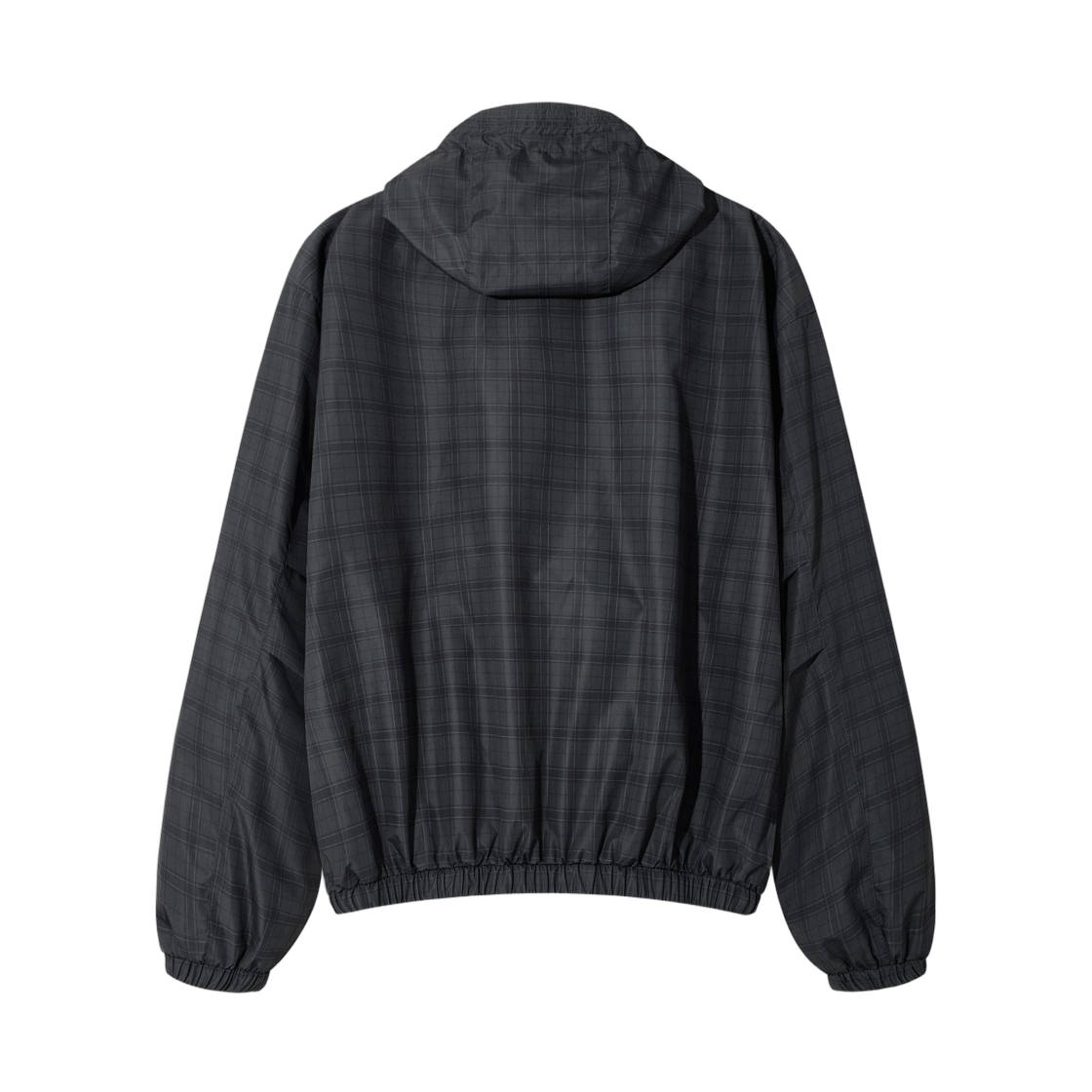 디미트리블랙 에센셜 체크 후드 아노락 블랙(Dimitri Black Essential Check Hooded Anorak Black) - 2