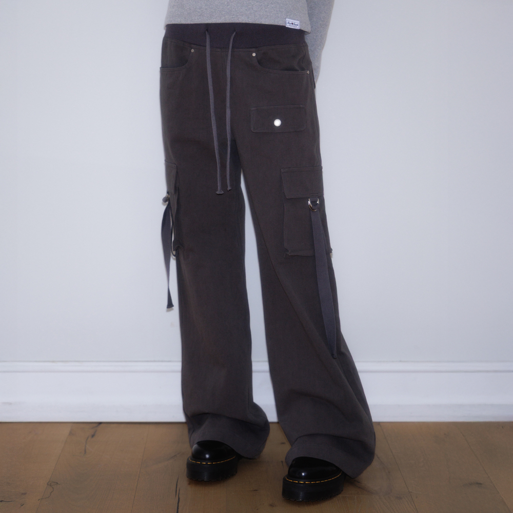 로제프란츠 카고 슬림 부츠컷 팬츠 차콜(Rosefrantz Cargo Slim Bootcut Pants [Charcoal]) - 4