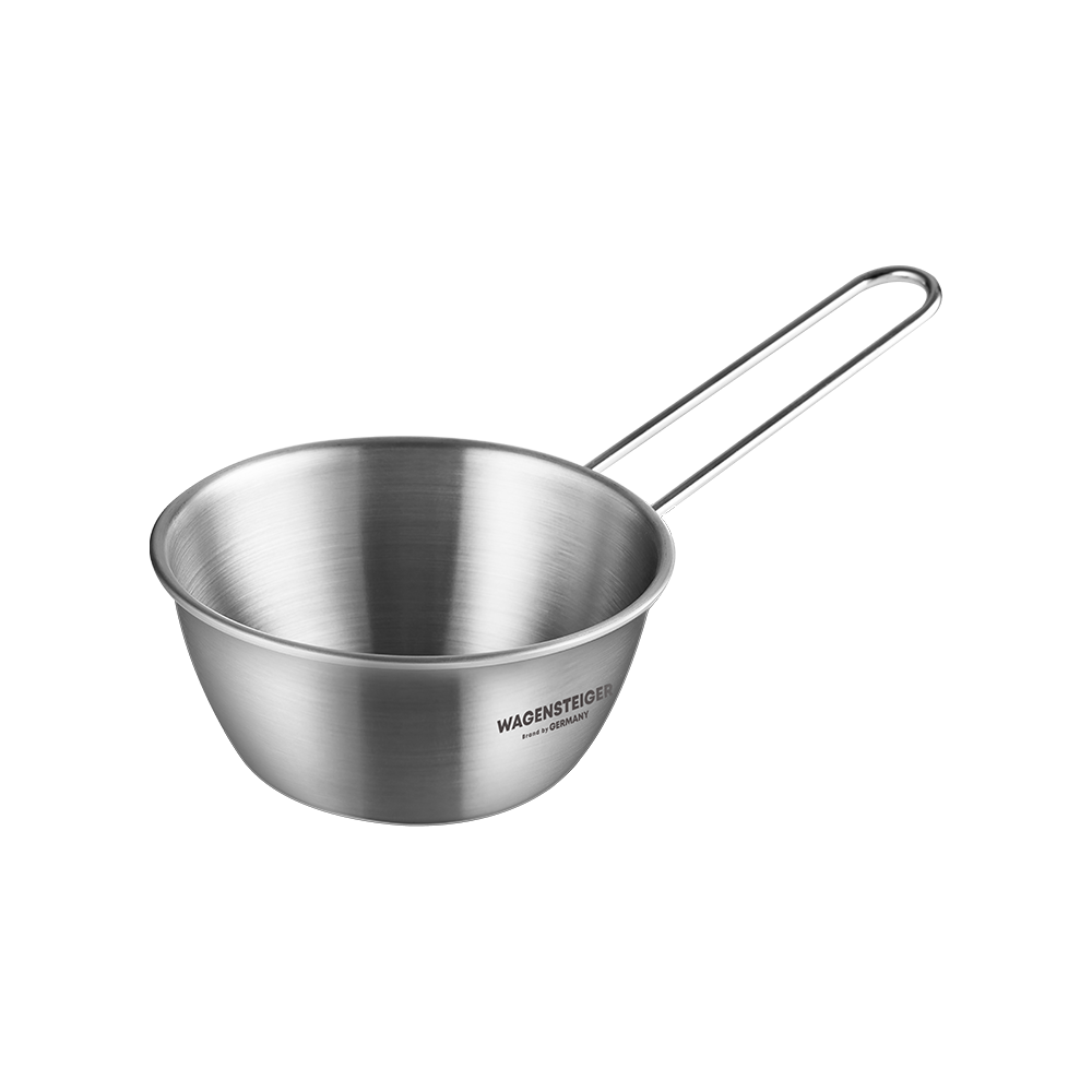 바겐슈타이거 스텐 304 고리형 핸들 눈금 계량컵 200ml(WAGENSTEIGER Stainless Steel 304 Measuring Cup with Handle & Scale 200ml) - 6