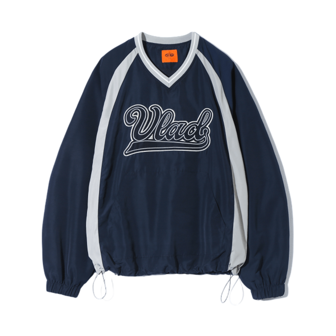 디미트리블랙 VLAD 패널 로고 아트워크 풀오버 네이비(Dimitri Black VLAD Panel Logo Artwork Pullover Navy)