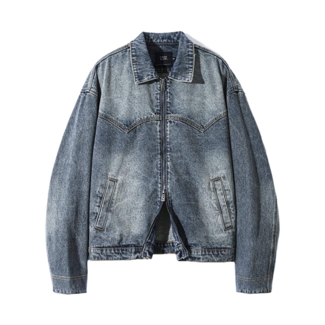 디미트리블랙 투웨이 웨스턴 데님 자켓 더스트 인디고(Dimitri Black 2Way Western Denim Jacket Dust Indigo)