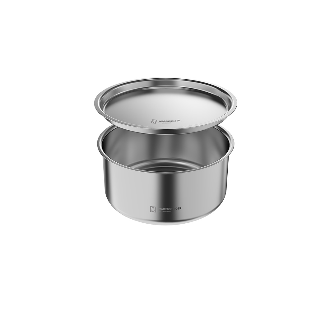 바겐슈타이거 룬다르트 무연마제 스텐 304 캐니스터 낮은형(대)1000ml(WAGENSTEIGER Rundart Non-Polishing Stainless Steel 304 Canister Low Type (Large) 1000ml) - 6