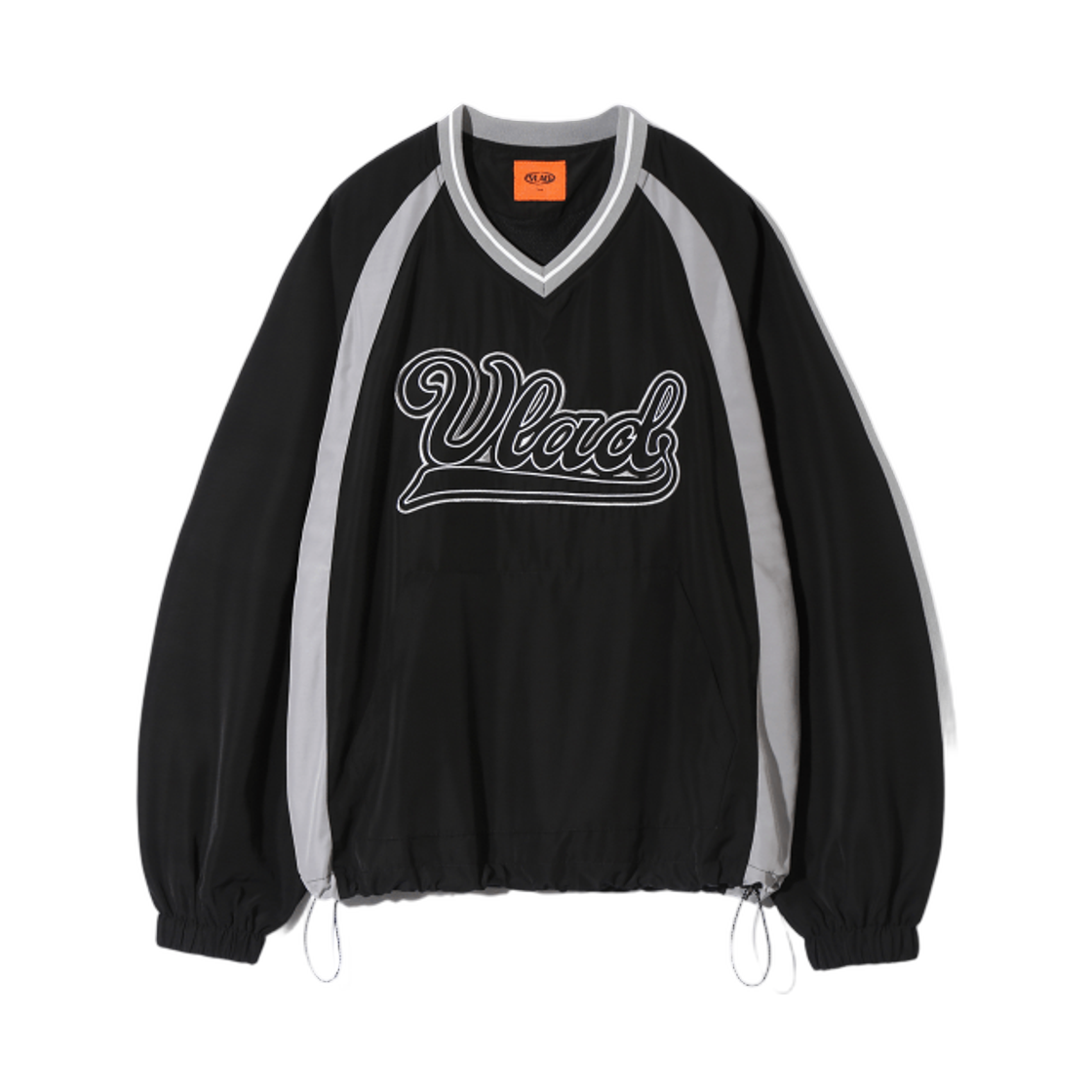 디미트리블랙 VLAD 패널 로고 아트워크 풀오버 블랙(Dimitri Black VLAD Panel Logo Artwork Pullover Black)