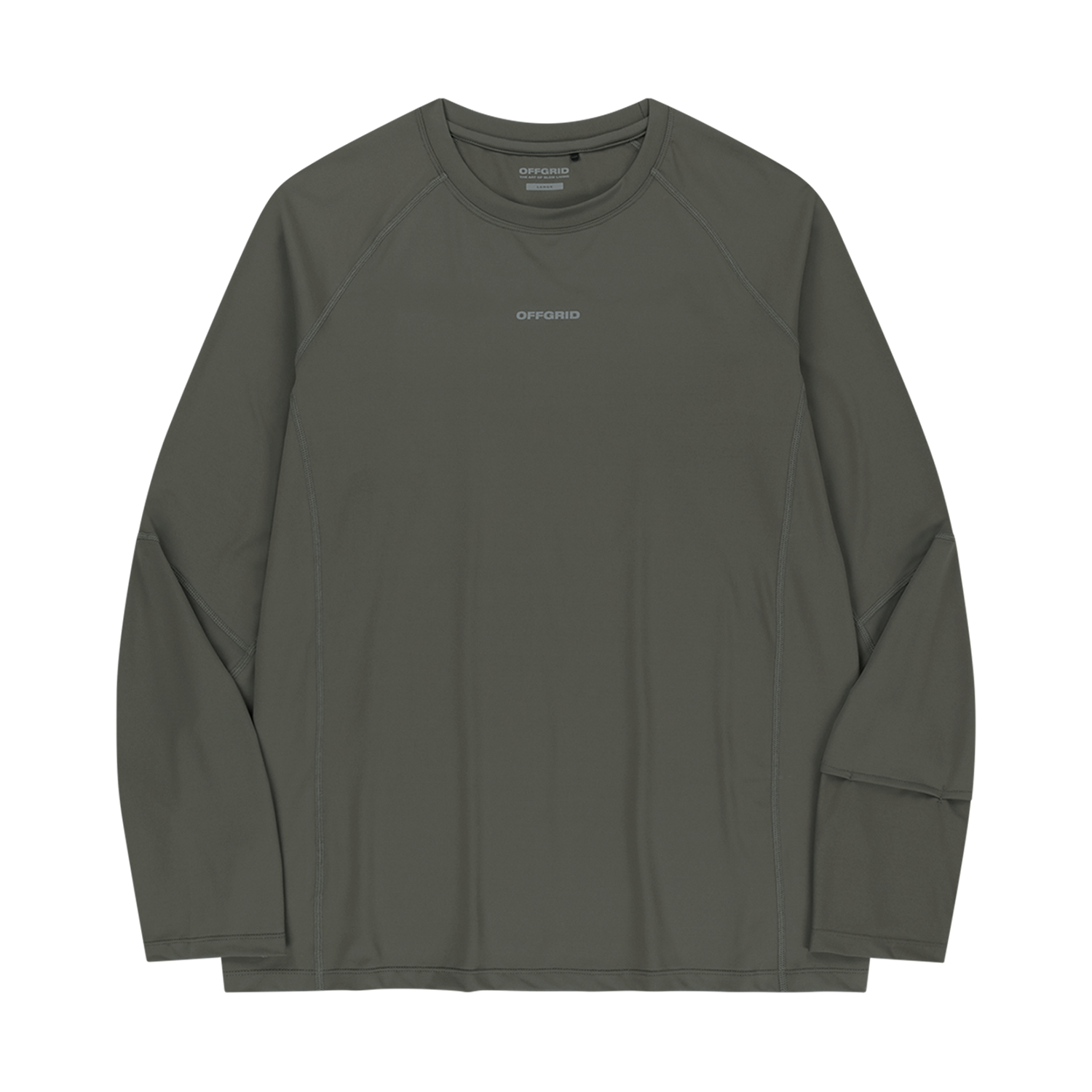 오프그리드 쿨리어 아스킨 롱슬리브 카키(OFFGRID Coolier Askin Longsleeve Khaki)